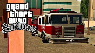 GTA San Andreas (Classic) - Side Mission - Firefighter [12 Levels]
