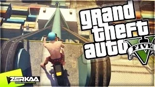 GTA 5 Funny Moments | "EPIC CRANE MOTO SKILL TEST" | E183 (GTA V Online)