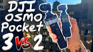 DJI Osmo Pocket 3 VS Pocket 2 Side by Side Footage | Should You Upgrade?