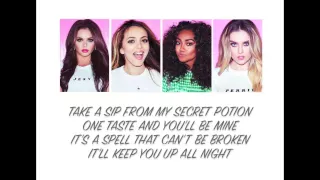 Little Mix - Black Magic (Lyrics + Parts on Screen)