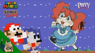 Mario and Sonic vs Giant Poppy Playtime Chapter 3 (MAZE Animation)