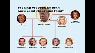 Top 10 Surprising Facts that you Probably Don’t Know about Donald Trump Family