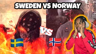 AMERICAN REACTS TO Swedish Rap vs Norwegian Rap! Einár, Dree Low, G1ocatore, T-Section, Asme, S1sco