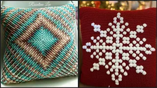 handmade Crochet Pillow Covers Pattern 2024