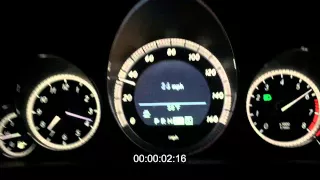 2011 Mercedes E550 0-60 MPH