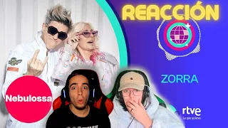 REACCIÓN a ZORRA de NEBULOSSA || BENIDORM FEST 2024 - Yas & Àlex