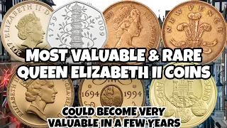 Queen Elizabeth II coins could become very valuable & rare in a few years time