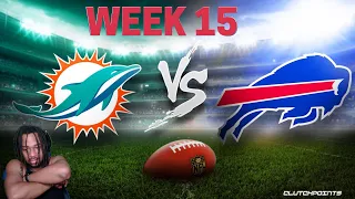 Colbe Reacts to Miami Dolphins vs. Buffalo Bills | 2022 Week 15 Game Highlights