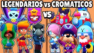 LEGENDARY vs CHROMATICS | WHICH IS BEST QUALITY? | BRAWL STARS OLYMPICS