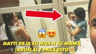 Esto Pasa Cuando Natti Natasha Deja Su Hija Vida Isabelle en los Brazos de La Abuela Mamá 😱😍