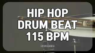Hip hop R&B Drum Beat - 115 bpm