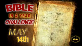 Daily Bible Study for MAY 14 - Bible In A Year Challenge  |  Blessings from GOD's Word