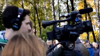 Соваренко снова освистали на митинге в Соловьиной роще