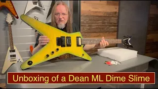 Dean ML Dime Slime Unboxing and Setup Part 1