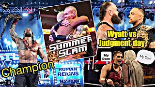 Roman Reigns Return 🤯 | Wyatt Family vs Judgment day 😈 | Randy vs Cody ❤️ #wwe #wweindia #summerslam