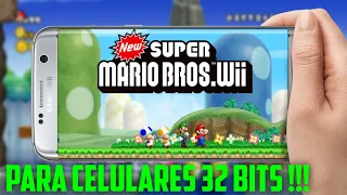 Bomba💣 New Super Mario Bros Wii android 32 bits (ROM HACK)