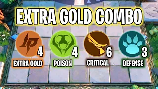 Magic Chess: Extra Gold Combo with 4 LOS PECADOS, 4 VENOM, 6 GUNNER and 3 GUARDIAN