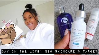 NEW SKINCARE PRODUCTS FOR DARK SPOTS | DAY IN THE LIFE