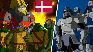 Ninja Turtles Dansk 🇩🇰 Sæson 2 Afsnit 20 🔥 Forbryder på spil, del to