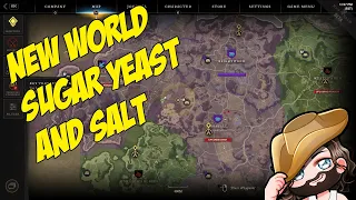 New World - Where To Find Sugar, Yeast, and Salt