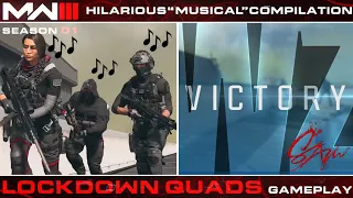 COD: MW III | Lockdown Quads Gameplay (S1) - Hilarious "musical" compilation | Feat. PINGOE & JAY