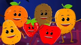 Ten Little Fruits, Counting Song and Learning Video for Babies