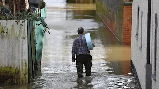 'Danger to life' flood warning in place in Shrewsbury as the UK braces for more flooding chaos