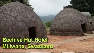 Our Next Adventure (retro) - Beehive Huts in Mlilwane Wildlife Sanctuary, Eswatini (Swaziland)