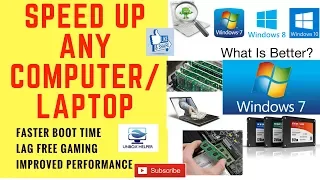 Speed up ANY Computer/Laptop by 200% - Windows 10/7/8/Vista/XP | UNBOX HELPER | [HINDI]