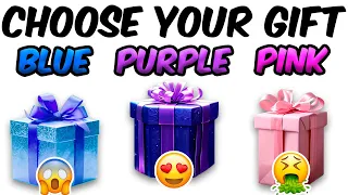 Choose Your Gift! 🎁 BLUE, PURPLE or PINK💙💜🩷