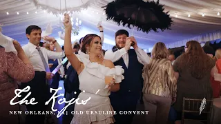 New Orleans Wedding Second Line with a live band! | Old Ursuline Convent Wedding in New Orleans, LA