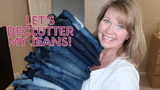 Closet Declutter! Making My Wardrobe Work For My Current Life And Body! Let's Declutter My Jeans!