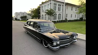 'Bagged 1960 Eureka Cadillac Hearse - One Last Ride