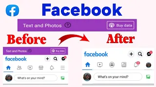 Facebook buy data problem solve||how to remove facebook free mode||text only buy data see photos