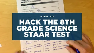 Hacking the 8th Grade Science STAAR test - Periodic Table and Formula Sheet.  UPDATED VIDEO