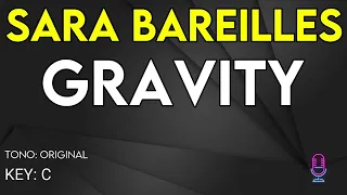 Sara Bareilles - Gravity - Karaoke Instrumental