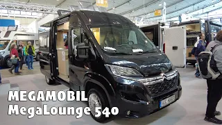 🆕 SENSATION! Camper van at 5.4m Megamobile 2023 MegaLounge 540 | CMT Stuttgart 2023