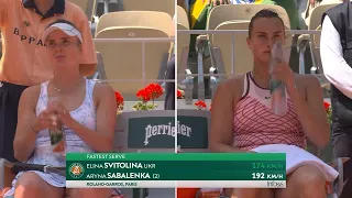 Elina Svitolina vs Aryna Sabalenka Highlights French Open 2023 - ROLAND GARROS TENNIS