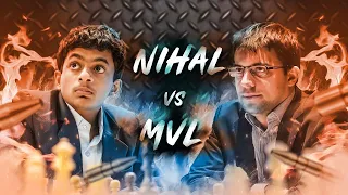 Nihal Sarin vs MVL | Live Commentary ft. Biswa, Sagar, Amruta