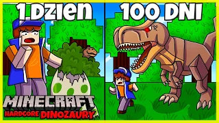 100 DNI W JURASSIC PARK w MINECRAFT HARDCORE