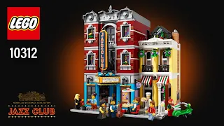 LEGO® Icons Jazz Club (10312)[2899 pcs] Step-by-Step Building Instructions @TopBrickBuilder