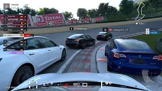 Gran Turismo 7 | Daily Race | Autodrome Lago Maggiore - West End | Tesla Model 3 Performance | DNF