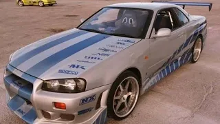 Skyline R34 do Brian no Forza Horizon 5 e no filme 2Fast 2Furious!!