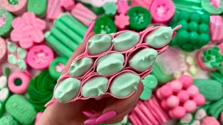 ASMR Video | Peeling off the film | Crushing soap boxes with foam | Cutting soap  | Clay cracking