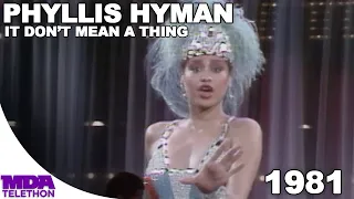 Phyllis Hyman (Sophisticated Ladies) - It Don't Mean A Thing | 1981 | MDA Telethon