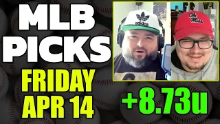 Free MLB Picks & Predictions Friday 4/14 | Kyle Kirms The Sauce Network