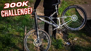 DAS BILLIG BAUMARKT DOWNHILL BIKE - 300K Challenge!