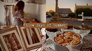 Summer Days in English Countryside 💛 Seasonal Baking, Renovating Kitchen, Slow Living Silent Vlog UK