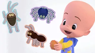 Learn with Cuquin and the Surprise eggs insects | Educational videos