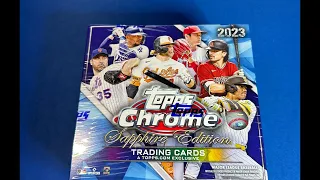 2023 Topps Chrome SAPPHIRE